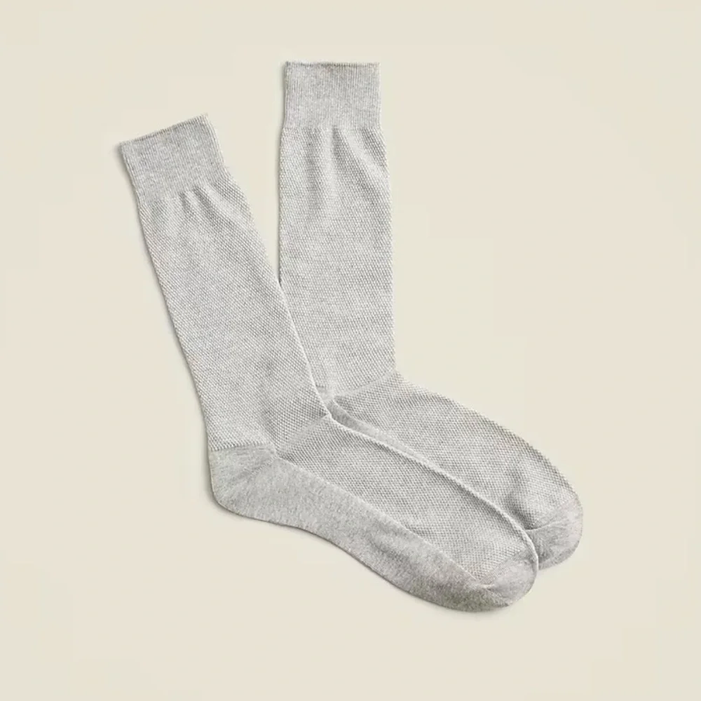 J.Crew Cotton-blend piqué socks